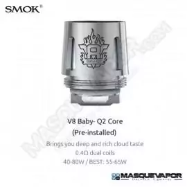 SMOK V8 BABY Q2 COIL 0.4OHM SMOK TFV8 BABY