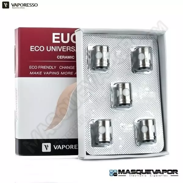 ESTOC TANK VAPORESSO CERAMIC EUC WITH SLEEVE 