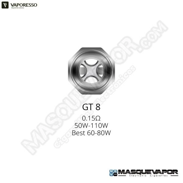 VAPORESSO GT8 CORE 0.15OHM NRG TANK COIL