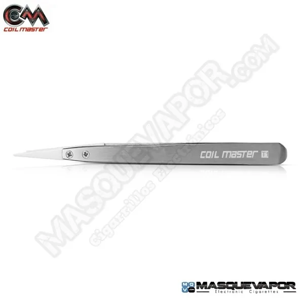CERAMIC TWEEZERS COIL MASTER SILVER