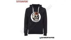 MAN SKULL NAVY SWEATSHIRT SUPERVAPERS SIZE: M