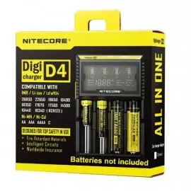 Nitecore D4 Battery Charger VAPE