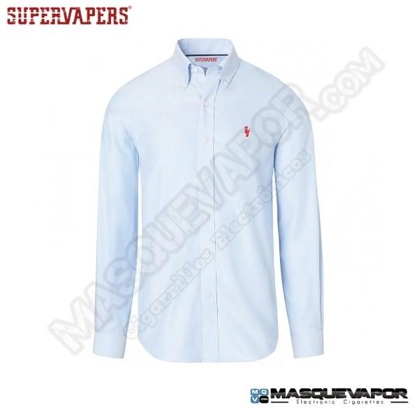 CAMISA CELESTE OXFORD CLASSIC SUPERVAPERS TALLA: S