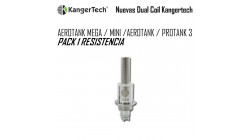 KANGERTECH DUAL COIL AEROTANK / PROTANK - Pack 1 Resistencia