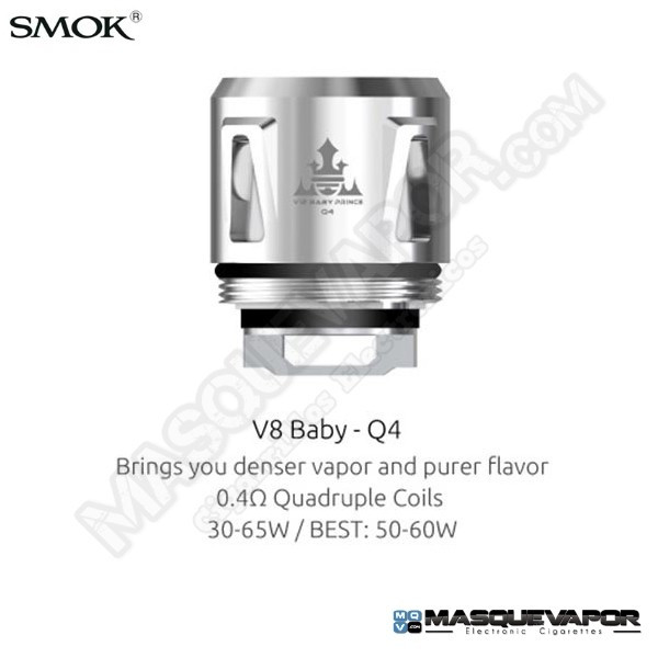 SMOK V8 BABY-Q4 COIL SMOK TFV12 BABY PRINCE TANK