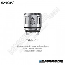SMOK V8 BABY-T12 COIL SMOK TFV12 BABY PRINCE TANK VAPE