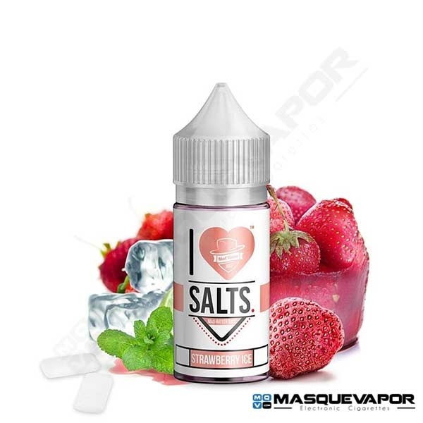 STRAWBERRY ICE I LOVE SALTS MAD HATTER JUICE TPD 10ML 20MG