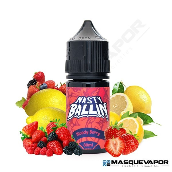 BLOODY BERRY FLAVOUR 30ML NASTY JUICE