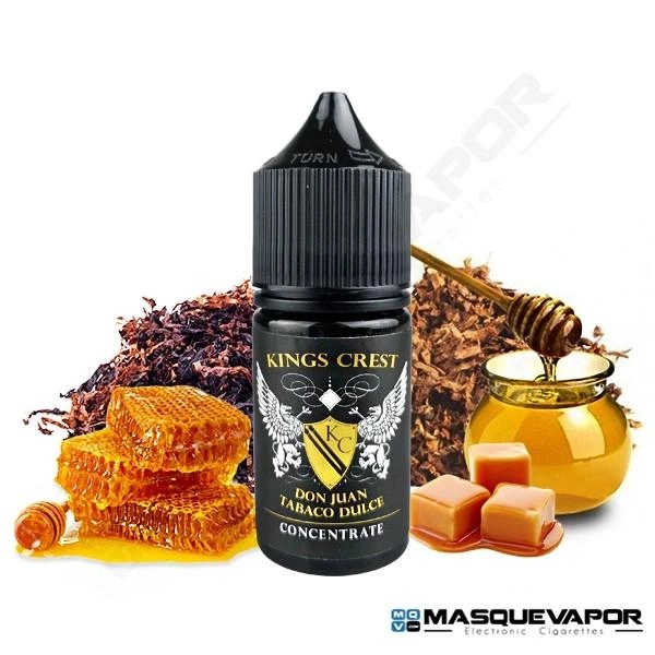 DON JUAN TABACO DULCE FLAVOR 30ML KINGS CREST