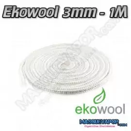 Ekowool Silica 3mm - 1meter VAPE