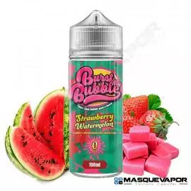 STRAWBERRY WATERMELON BUBBLEGUM BY BURST MY BUBBLE TPD 100ML 0MG VAPE