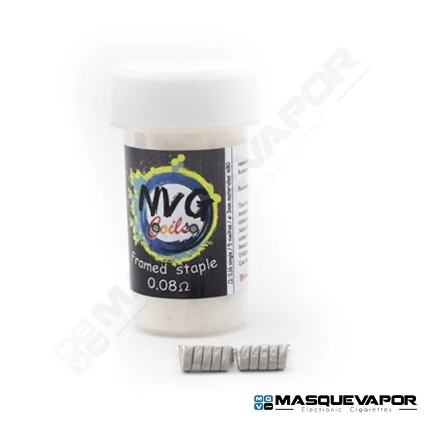 FRAMED STAPLE 0,08OHM NVG COILS