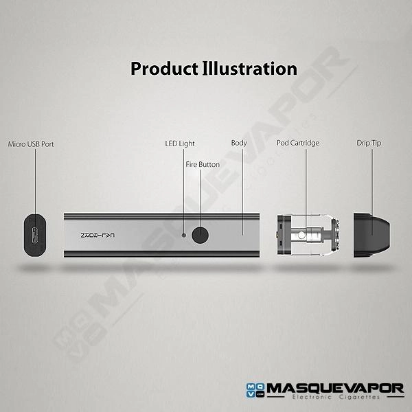 CALIBURN POD 520MAH TPD 2ML UWELL BLACK