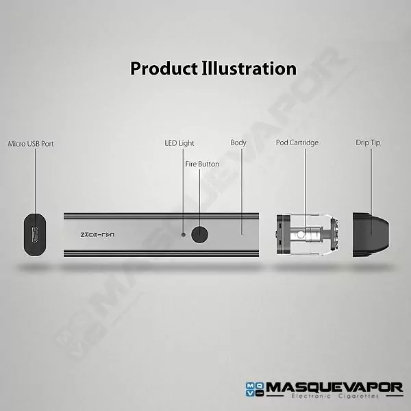 CALIBURN POD 520MAH TPD 2ML UWELL BLACK