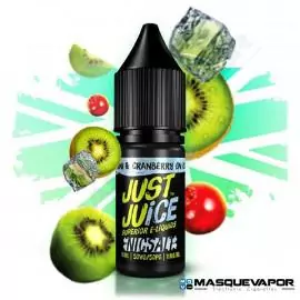 KIWI & CRANBERRY ON ICE NIC SALT JUST JUICE TPD 10ML 20MG