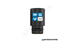 1 X 510 SILICONE DRIP TIP BLACK
