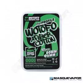 COTTON XFIBER PROFILE 6MM 10PCS BY WOTOFO