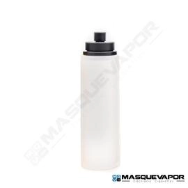 REFILL BOTTLE 30ML ROUND CLEAR BLACK CAP VAPE