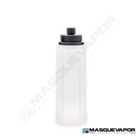 REFILL BOTTLE 30ML OCTAGON CLEAR BLACK CAP VAPE