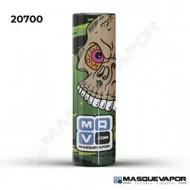 5 X WRAPS 20700 RADIACTIVE SKULL VAPE