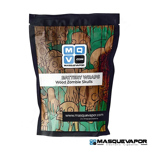 5 X WRAPS 18650 CALAVERAS