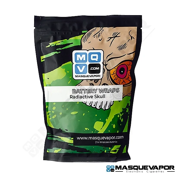 5 X WRAPS 18650 CALAVERAS