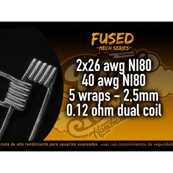 FUSED MECH 0,12OHM DAPI COILS
