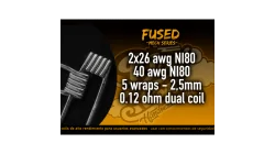 FUSED MECH 0,12OHM DAPI COILS