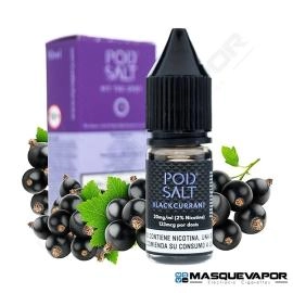 BLACKCURRANT POD SALT E-LIQUIDS TPD 10ML 20MG VAPE