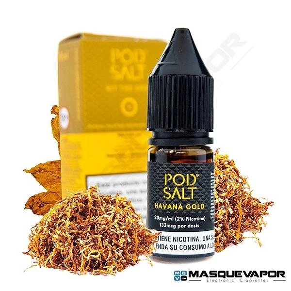 HAVANA GOLD POD SALT E-LIQUIDS TPD 10ML 20MG