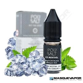 ICE MENTHOL POD SALT E-LIQUIDS TPD 10ML 20MG VAPE