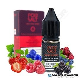 MIXED BERRIES POD SALT E-LIQUIDS TPD 10ML 20MG VAPE