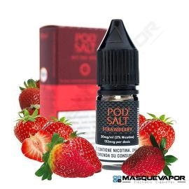 STRAWBERRY POD SALT E-LIQUIDS TPD 10ML VAPE