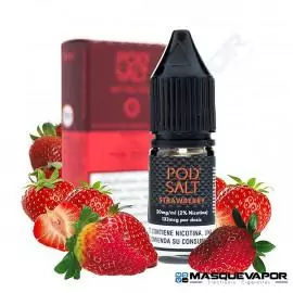 STRAWBERRY POD SALT E-LIQUIDS TPD 10ML