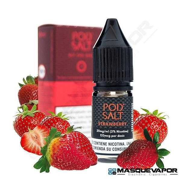 STRAWBERRY POD SALT E-LIQUIDS TPD 10ML 20MG