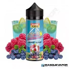 RASPBERRY & BLUEBERRY HORNY FLAVA TPD 100ML 0MG VAPE