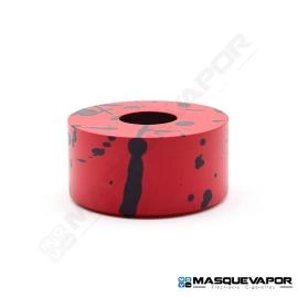 ASGARD RDA BEAUTY RING BY VAPERZ CLOUD RED BLACK VAPE