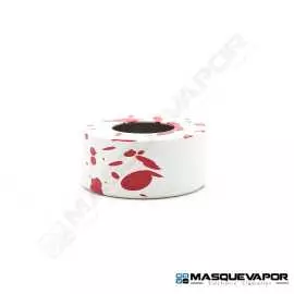 ASGARD MINI RDA BEAUTY RING BY VAPERZ CLOUD WHITE RED