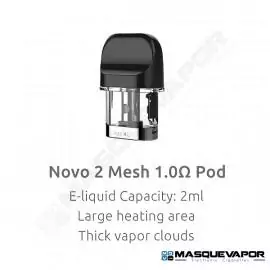 1 X CARTRIDGE MESH 1.0 OHM NOVO / NOVO 2 SMOK VAPE