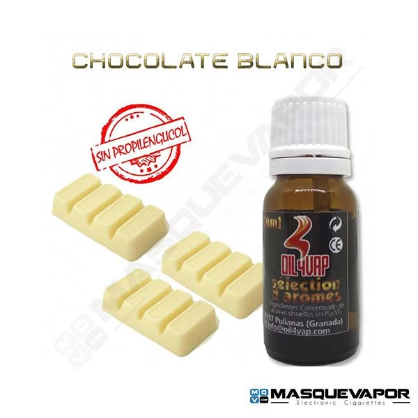 CHOCOLATE BLANCO 100% VG FLAVOR 10ML OIL4VAP