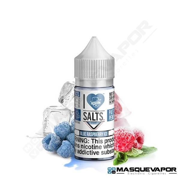 BLUE RASPBERRY ICE I LOVE SALTS MAD HATTER JUICE TPD 10ML 20MG