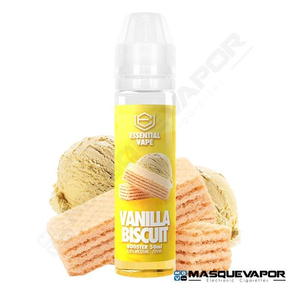 VANILLA BISCUIT ESSENTIAL VAPE BOMBO 50ML TPD 0MG