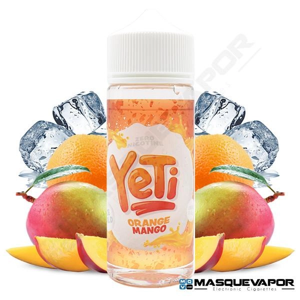 ORANGE MANGO YETI ELIQUIDS TPD 100ML 0MG