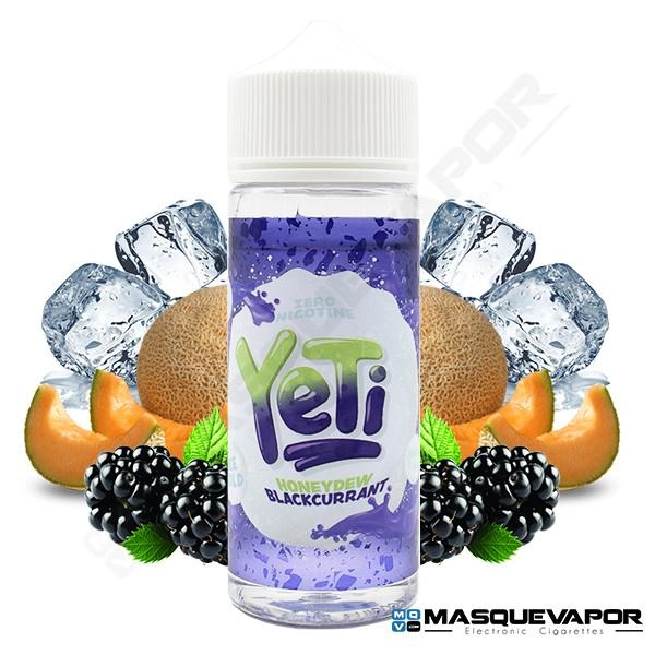 HONEYDEW BLACKCURRANT ICE YETI ELIQUIDS TPD 100ML 0MG