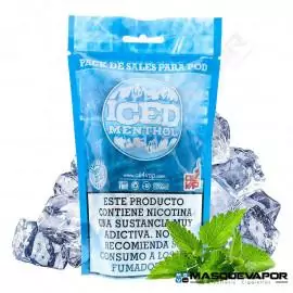 ICED MENTHOL PACK OIL4VAP SALTS 23ML VAPE