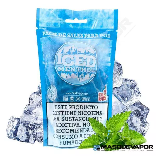 ICED MENTHOL PACK OIL4VAP SALTS 23ML