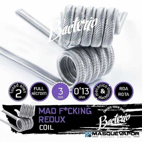 MAD F*CKING REDUX 0,13OHM BACTERIO COILS