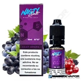 ASAP GRAPE NIC SALT NASTY JUICE TPD 10ML 10MG VAPE