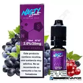 ASAP GRAPE NIC SALT NASTY JUICE TPD 10ML 20MG