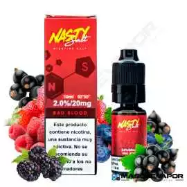 BAD BLOOD NIC SALT NASTY JUICE TPD 10ML 20MG